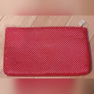 Whiting & Davis | Red Clutch